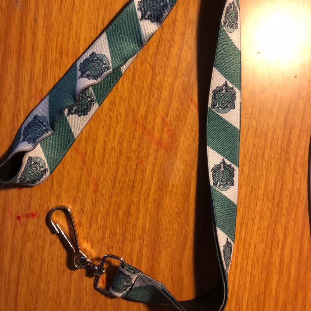 Harry Potter Slytherin House elastic lanyard